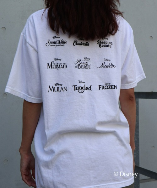 「FIG&VIPER」 「Disney」半袖Tシャツ FREE ホワイト レディース_画像9