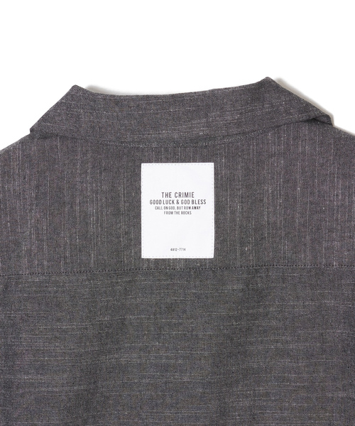 「CRIMIE」 半袖シャツ L ブルー メンズの画像