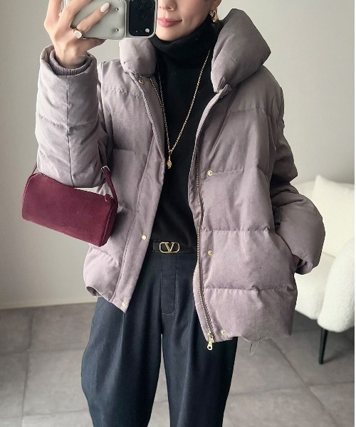 ikka（イッカ） ダウンコート ダウンジャケット 「雑誌InRed1月号掲載