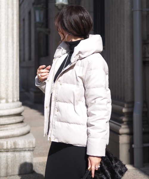 ikka（イッカ） ダウンコート ダウンジャケット 「雑誌InRed1月号掲載