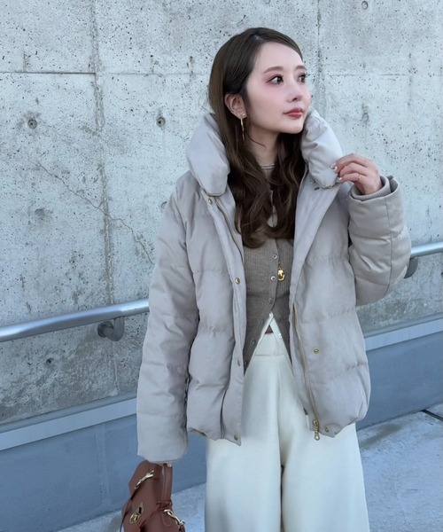 ikka（イッカ） ダウンコート ダウンジャケット 「雑誌InRed1月号掲載