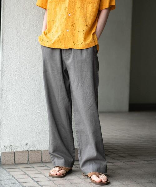 「URBAN RESEARCH Sonny Label」 イージーパンツ MEDIUM ブラック メンズ_画像3