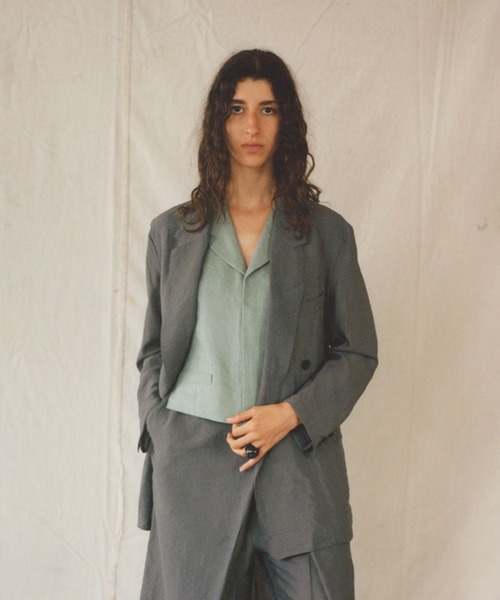 ジャケット テーラードジャケット WASHER TAFFTA JKT メンズの画像