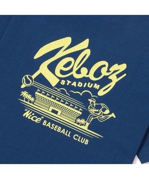 「KEBOZ」 半袖Tシャツ M バーガンディー メンズ_画像2