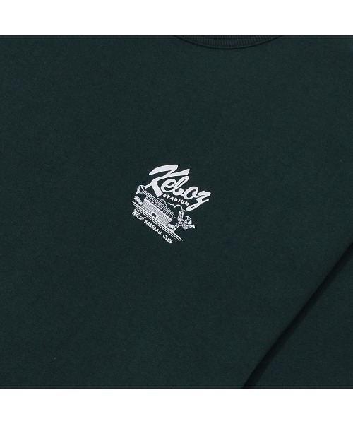 「KEBOZ」 半袖Tシャツ M バーガンディー メンズ_画像7