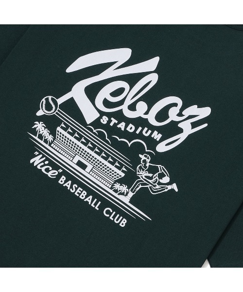 「KEBOZ」 半袖Tシャツ M バーガンディー メンズ_画像8