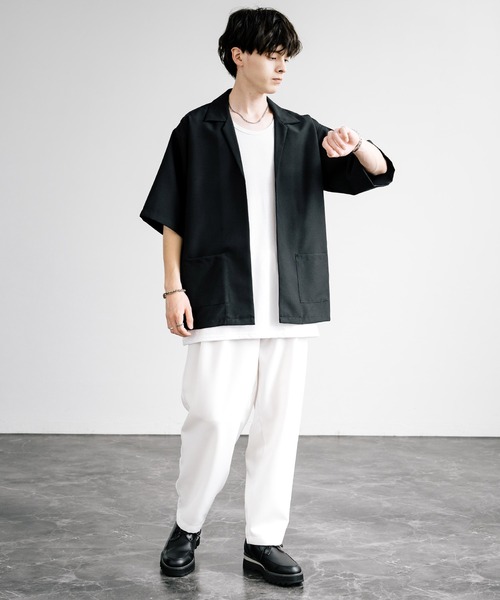 「Rocky Monroe」 セットアップ M ホワイト メンズ_画像5