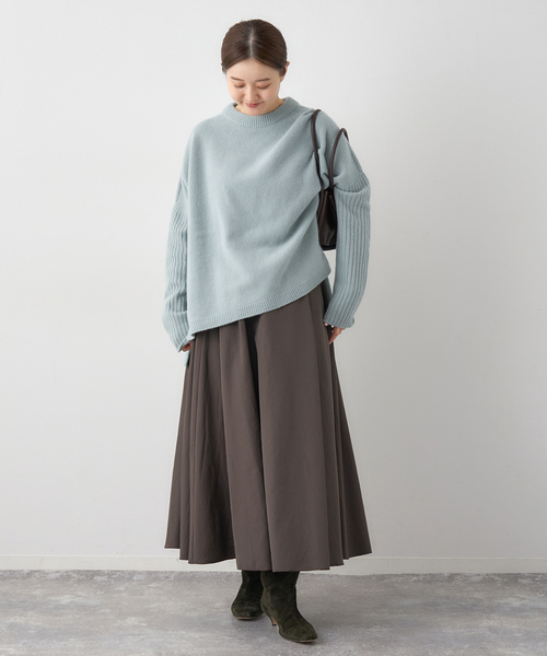 IENA（イエナ） スカート ソフトタフタサーキュラースカート