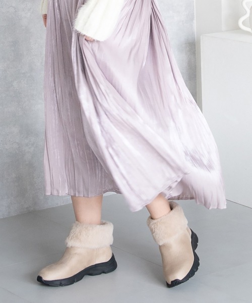 JELLY BEANS（ジェリービーンズ） ブーツ 軽量ファートリミング