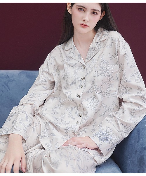 PEACH JOHN（ピーチジョン） パジャマ ルームウェア 肌側起毛フラワー