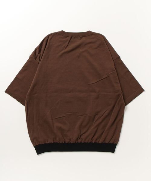 BEAMS LIGHTS（ビームス ライツ） 半袖ニット MEDIUM ブラック メンズ