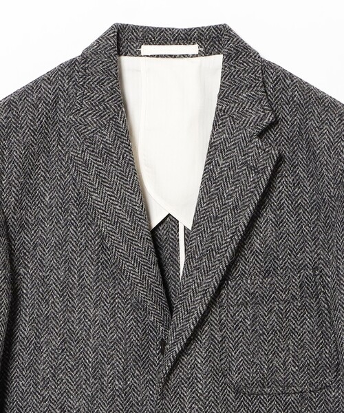 コート ジャケット 3B Jacket Harris Tweed メンズの画像