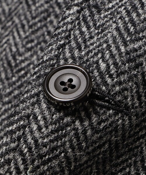 コート ジャケット 3B Jacket Harris Tweed メンズの画像