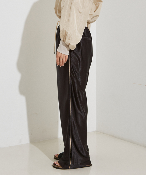 「NOMINE」 イージーパンツ S ネイビー レディース_画像7