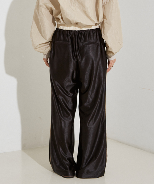 「NOMINE」 イージーパンツ S ネイビー レディース_画像8