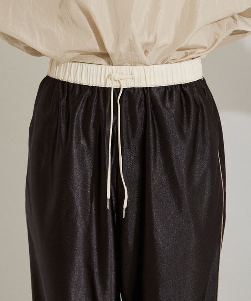 「NOMINE」 イージーパンツ S ネイビー レディース_画像10