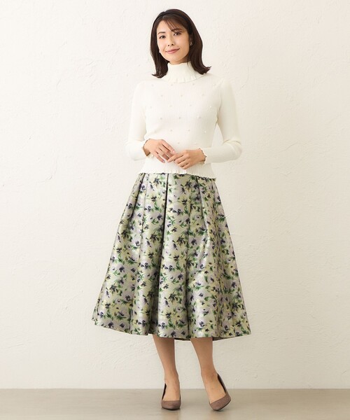TO BE CHIC（トゥー ビー シック） タートルネック ニット セーター 
