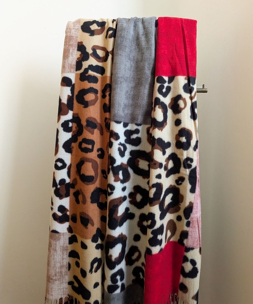 styiro（スタイロ） ストール マフラー 25-26AW新作 レオパード柄大判