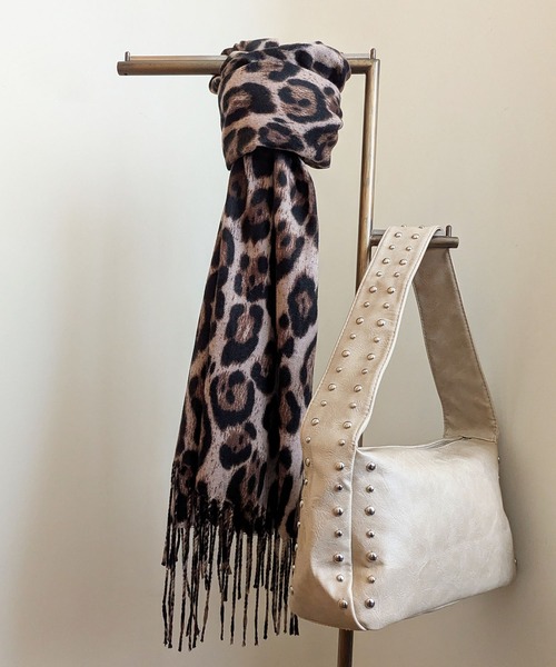 styiro（スタイロ） ストール マフラー 25-26AW新作 レオパード柄大判