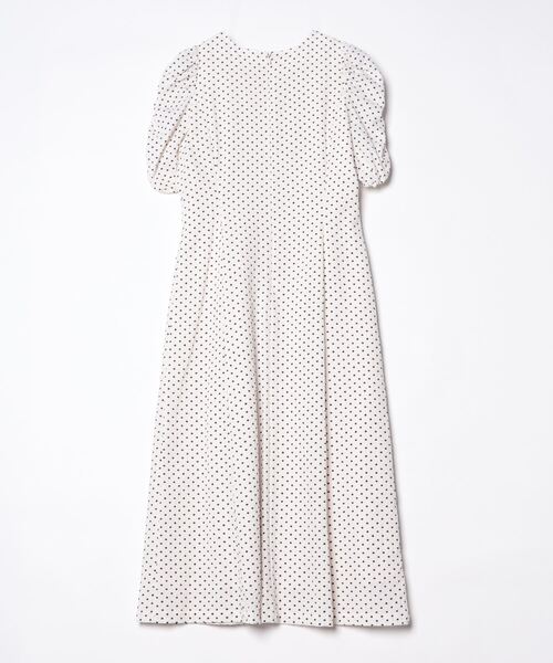 「EMMEL REFINES」 半袖ワンピース M ホワイト レディース_画像3