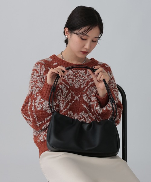 LEPSIM（レプシィム） ショルダーバッグ バッグ ソフト巾着バッグ