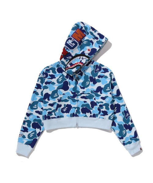 ape レディースパーカー　レディースＳ　A Bathing Ape A BATHING APE（アベイシングエイプ） パーカー ABC CAMO CRYSTAL