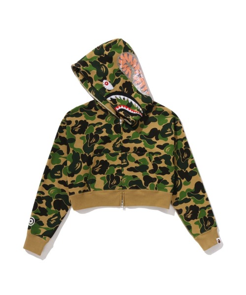 A BATHING APE レディースパーカー カモ XS A BATHING APE（アベイシングエイプ） パーカー ABC CAMO CRYSTAL