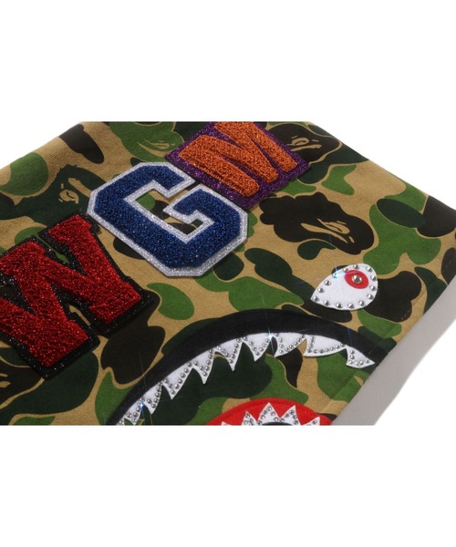 A BATHING APE（アベイシングエイプ） パーカー ABC CAMO CRYSTAL
