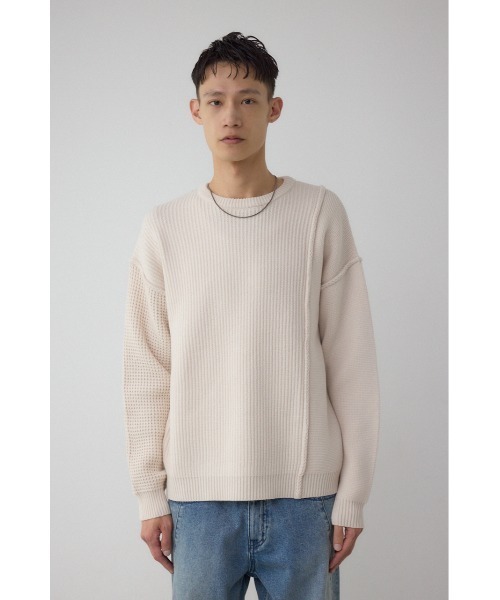 AZUL BY MOUSSY（アズールバイマウジー） セーター ニット 編地