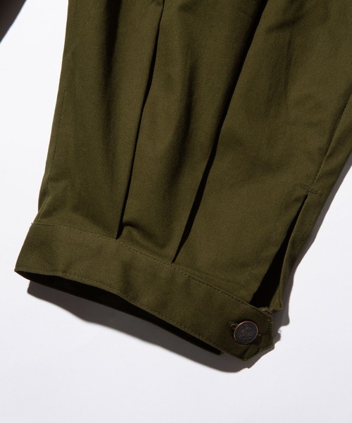 glamb（グラム） クロップドパンツ M カーキ メンズ : ZOZOTOWN Yahoo