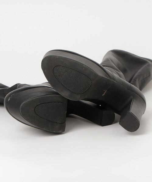 「R&E rosessence」 ロングブーツ L ブラック レディース_画像3