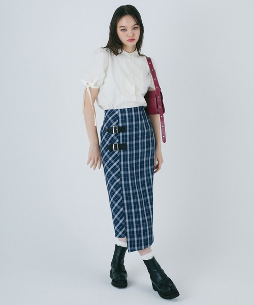 「TINA：JOJUN」 半袖シャツ M クリーム レディース_画像5
