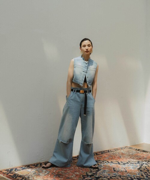 Knuth Marf（クヌースマーフ） ブーツカットデニムパンツ X-SMALL