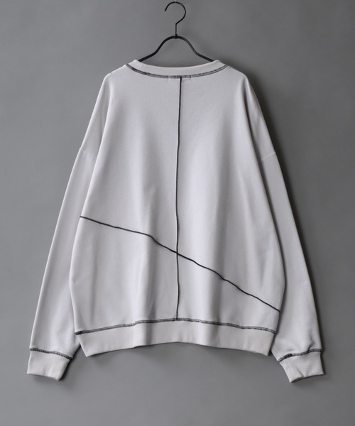 「SITRY」 「Beno」スウェットカットソー L ブラック メンズ_画像7