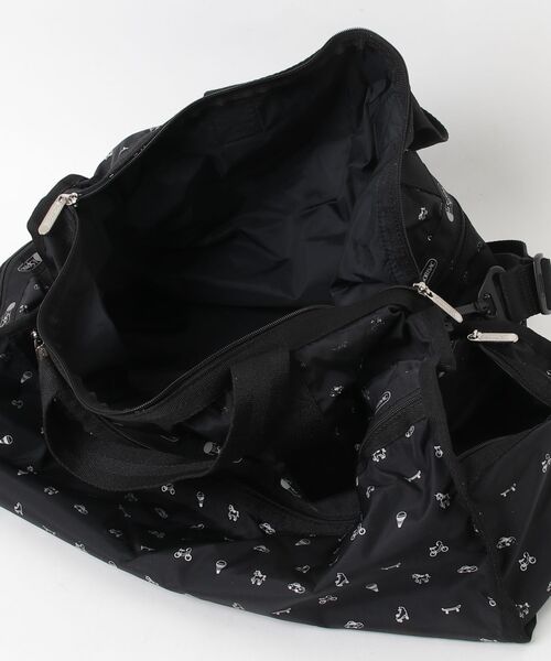 【美品】レスポートサック　特大ボストン　ブラック LeSportsac（レスポートサック） ボストンバッグ DELUXE XL WEEKENDER