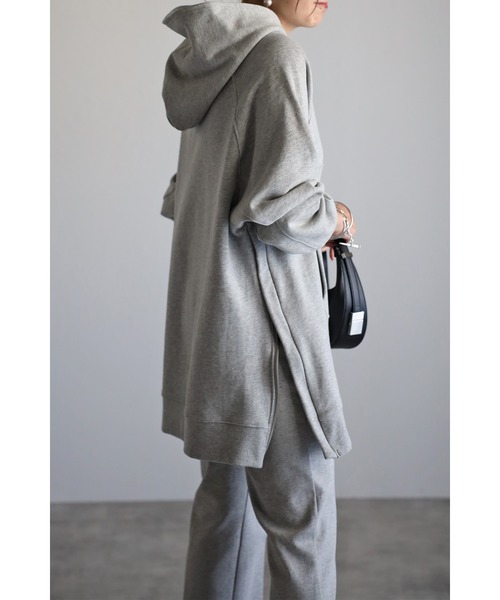 「Bonjour Sagan」 「refined works」プルオーバーパーカー FREE チャコールグレー レディース | Bonjour Sagan | 02