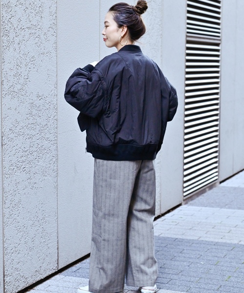 「B.C STOCK」 「Simplicite」オーバーオール FREE チャコールグレー レディース_画像9