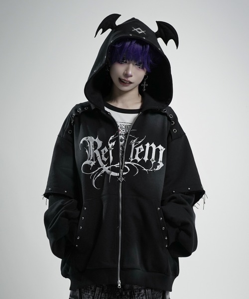 REFLEM（レフレム） パーカー 「REFLEM/レフレム」デビルレイヤードZIP