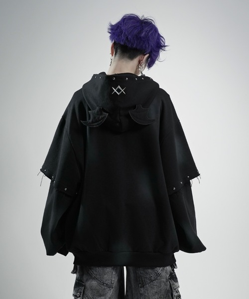 REFLEM（レフレム） パーカー 「REFLEM/レフレム」デビルレイヤードZIP