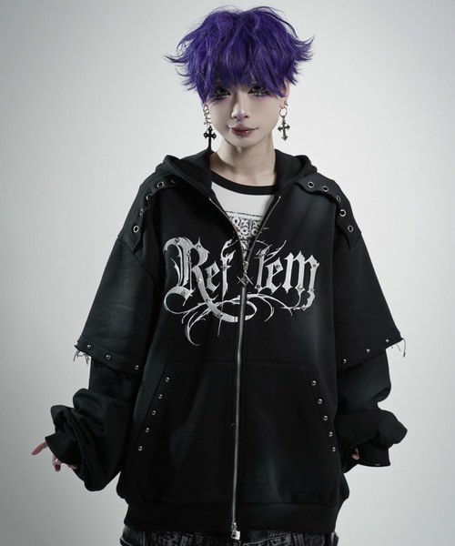 REFLEM（レフレム） パーカー 「REFLEM/レフレム」デビルレイヤードZIP