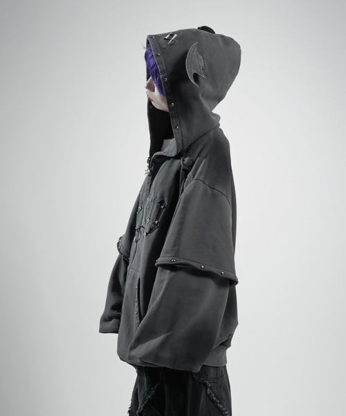 REFLEM(レフレム) パーカー 「REFLEM/レフレム」デビルレイヤードZIP REFLEM(レフレム) パーカー 「REFLEM/レフレム」デビルレイヤードZIP