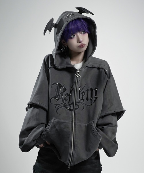 REFLEM（レフレム） パーカー 「REFLEM/レフレム」デビルレイヤードZIP