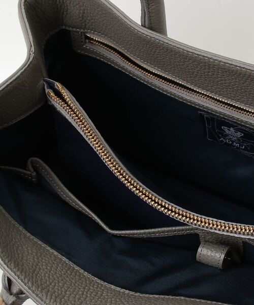 A.D.M.J（エーディーエムジェイ） ワンポイントトートバッグ - グレー