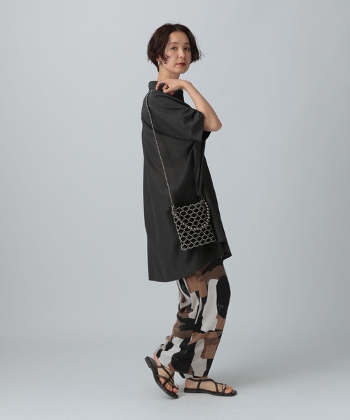 「LEPSIM」 2WAYバッグ ONE SIZE シルバー レディース_画像3