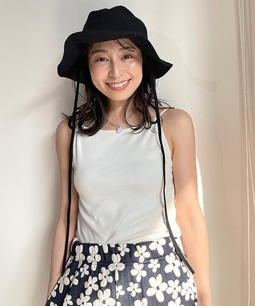 「CREDONA」 帽子 FREE ベージュ レディース_画像2