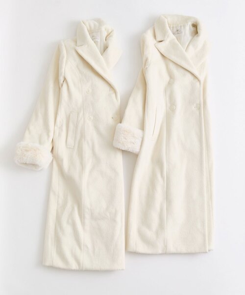 OLIVE des OLIVE（オリーブデオリーブ） ステンカラーコート SMALL