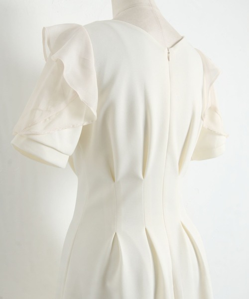「tocco closet」 半袖ワンピース M グレー系その他 レディース_画像9