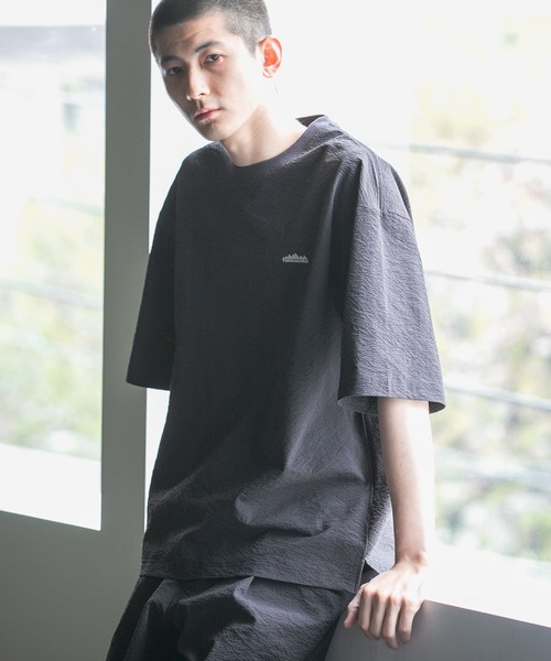 「THOUSAND MILE」 半袖Tシャツ MEDIUM ブラック メンズ_画像4