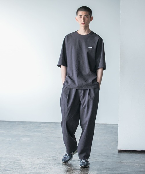 「THOUSAND MILE」 半袖Tシャツ MEDIUM ブラック メンズ_画像7