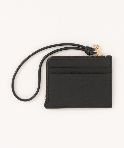 新品 マイケルコース  リスレット MICHAEL KORS（マイケルコース） カードケース JET SET ペブルレザー